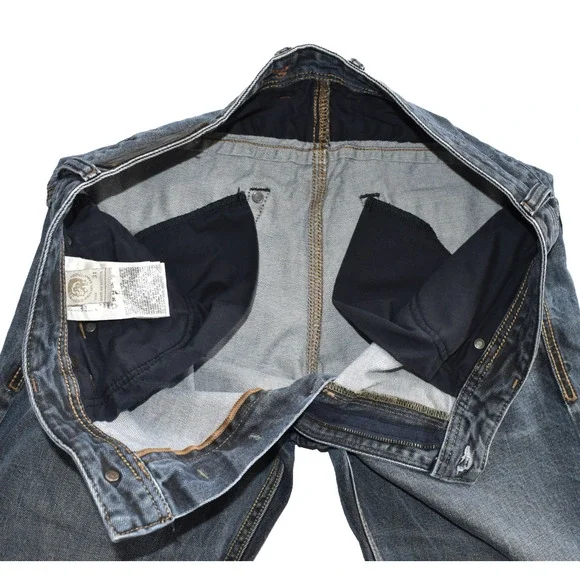 A8 Auth DIESEL For Successful Living Krayver Zip Fly Regular Slim Jeans Size 31